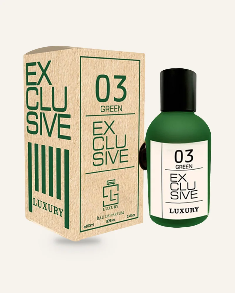 Khalis 03 Green Exclusive Luxury bottle