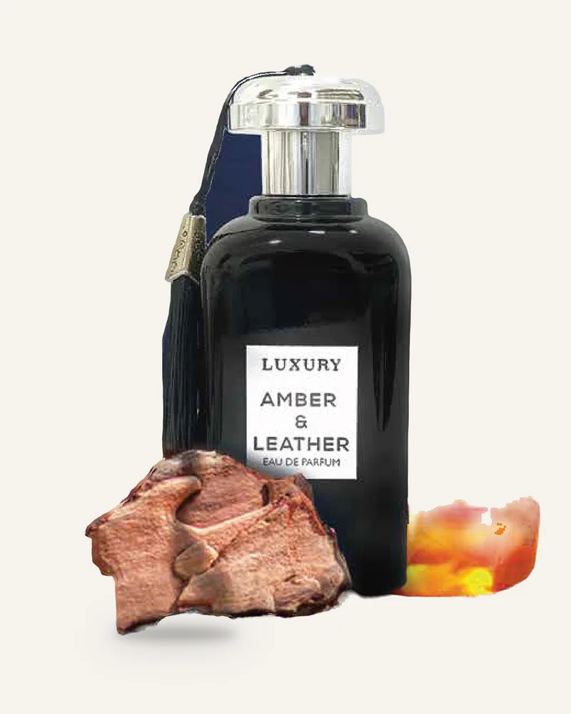 Khalis Amber Leather Luxury bottle