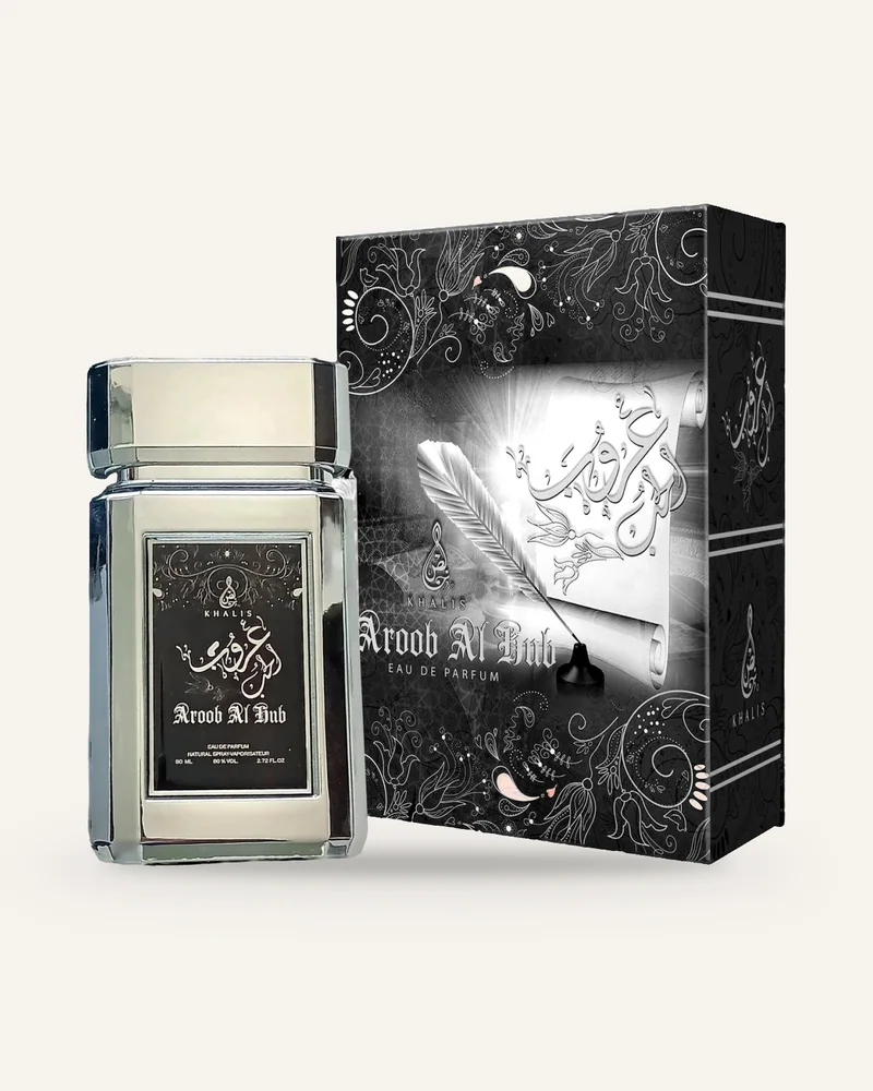 Khalis Aroob Al Hub Eau de Parfum bottle