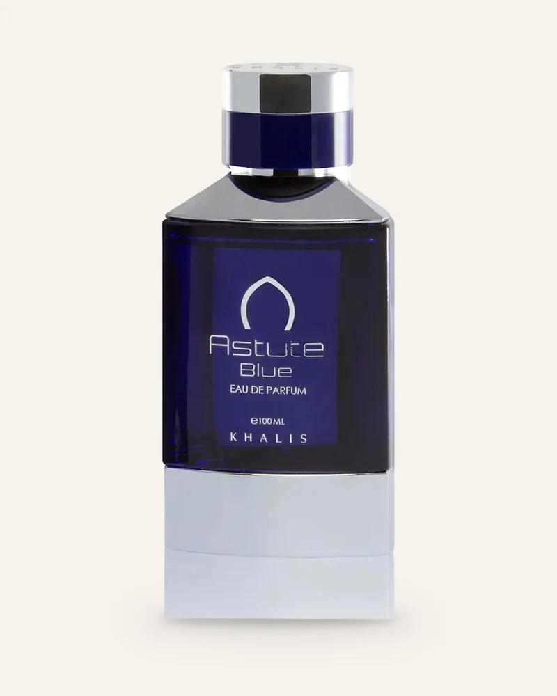 Khalis Astute Blue New Luxury Eau de Parfum bottle