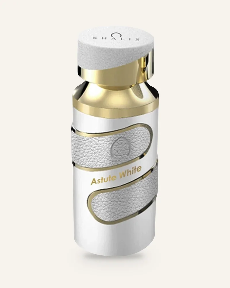 Khalis Astute White New Luxury Eau de Parfum bottle