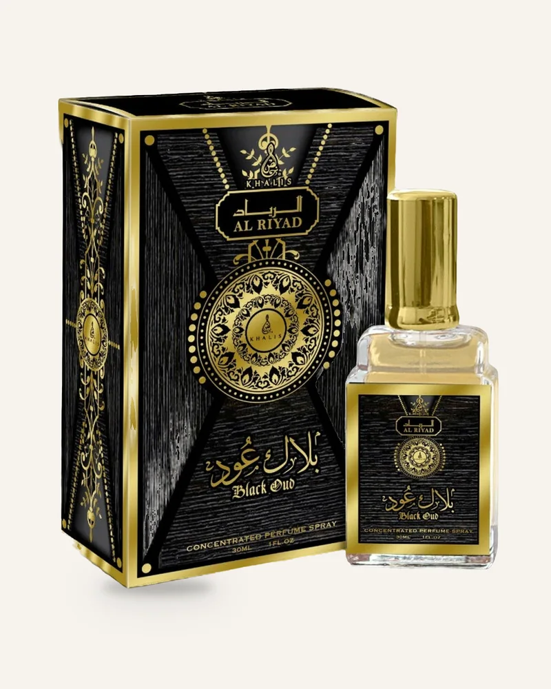 Khalis Black Oud Eau de Parfum bottle