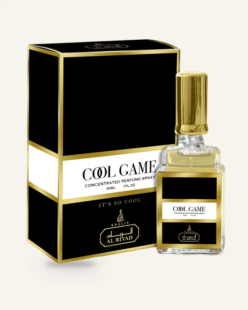 Khalis Cool Game Eau de Parfum bottle
