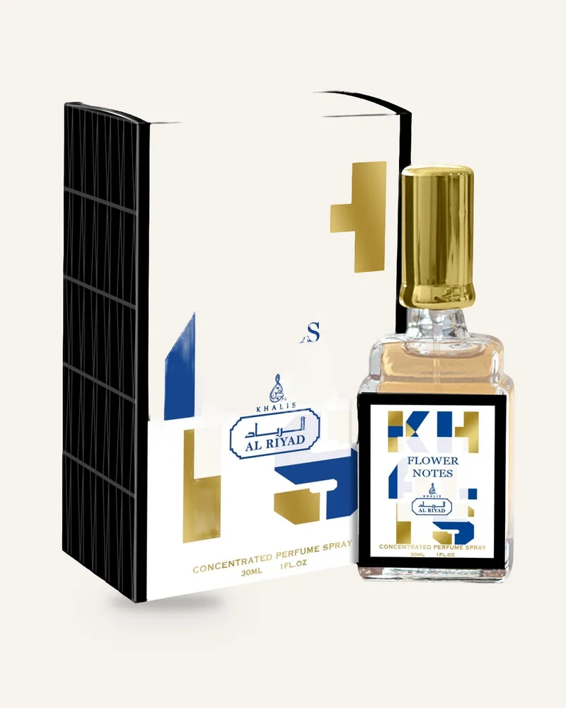 Khalis Flower Notes Eau de Parfum bottle