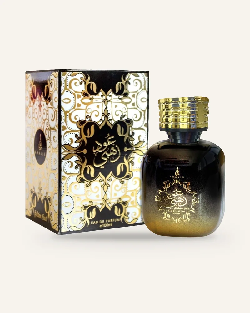 Khalis Golden Oud Eau de Parfum bottle