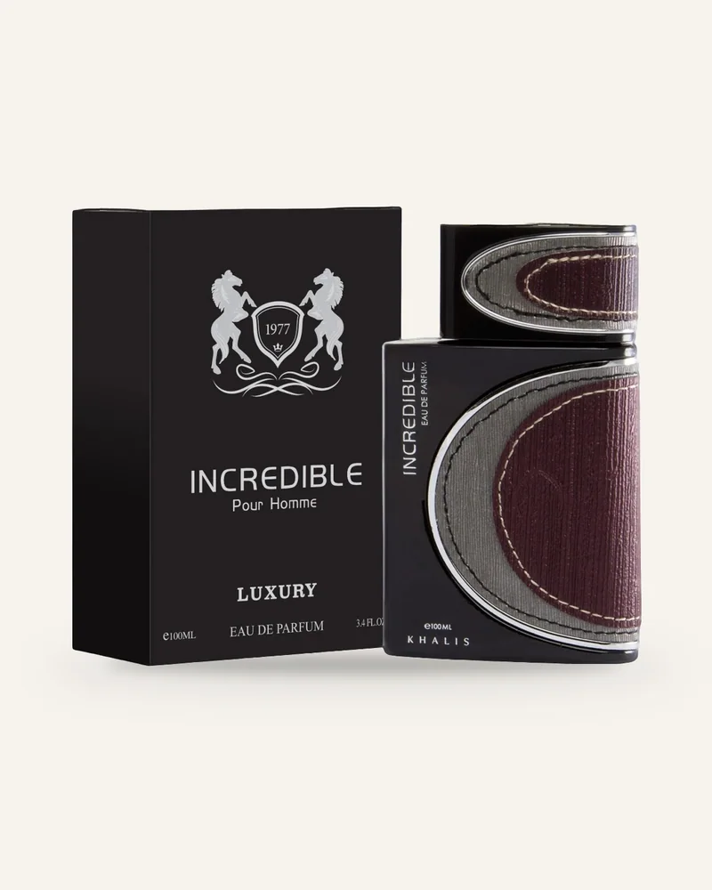 Khalis Incredible New Luxury Eau de Parfum bottle