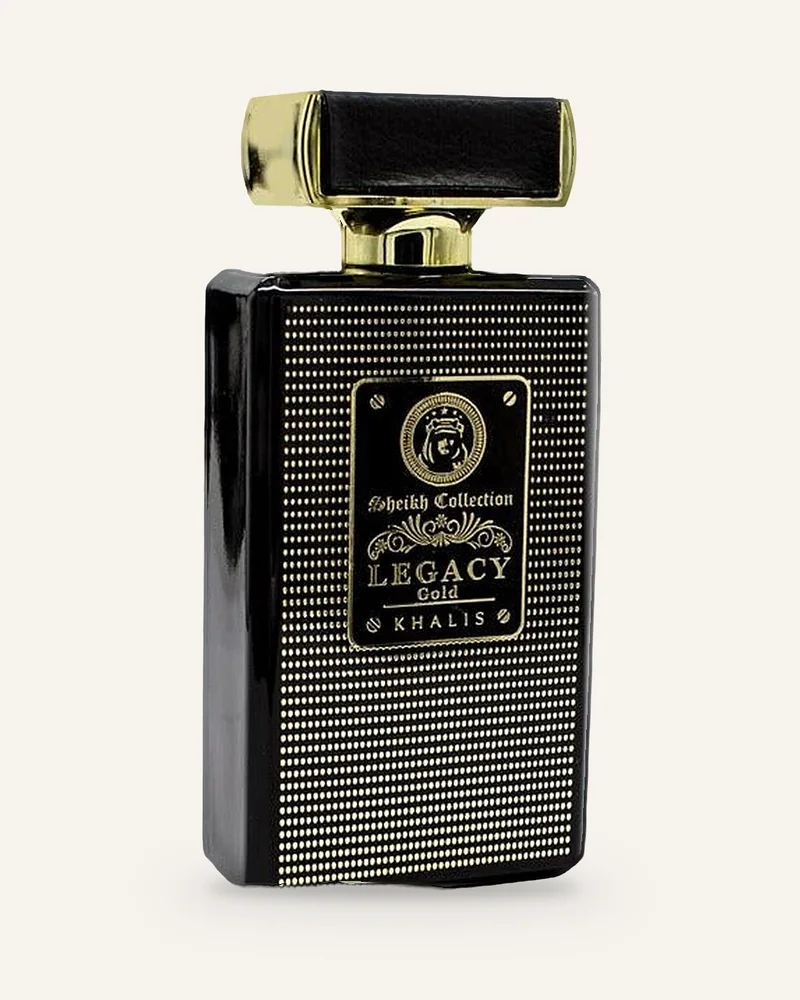 Khalis Legacy Gold Eau de Parfum bottle