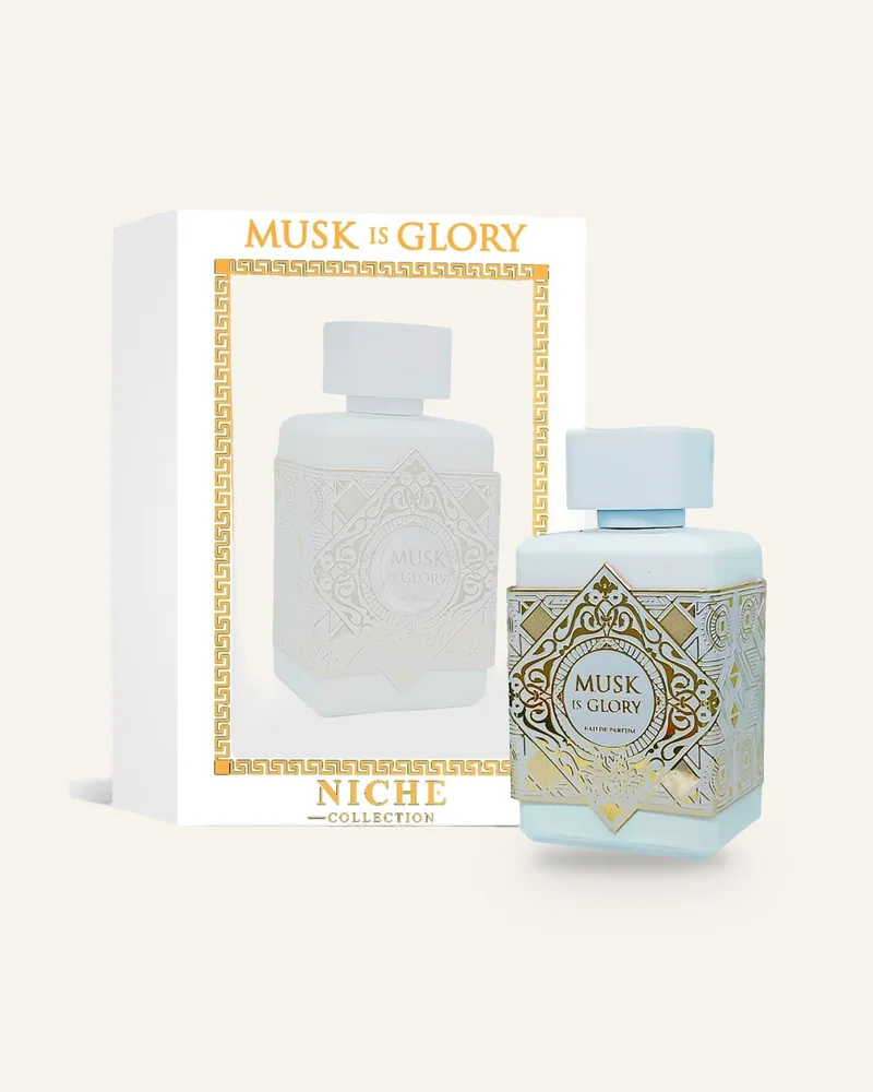Khalis Musk Is Glory Niche Eau de Parfum bottle
