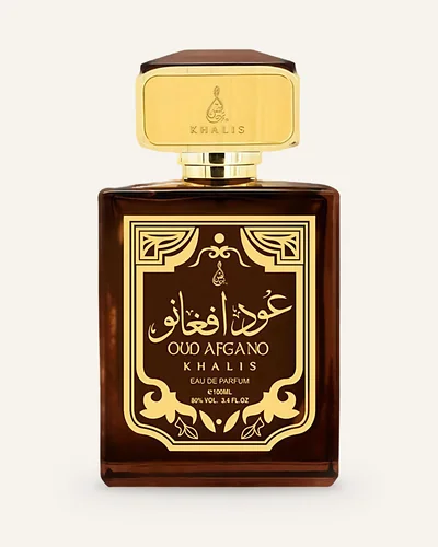 Khalis Oud Afgano Eau de Parfum bottle