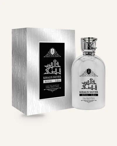 Khalis Silver Royal Eau de Parfum bottle