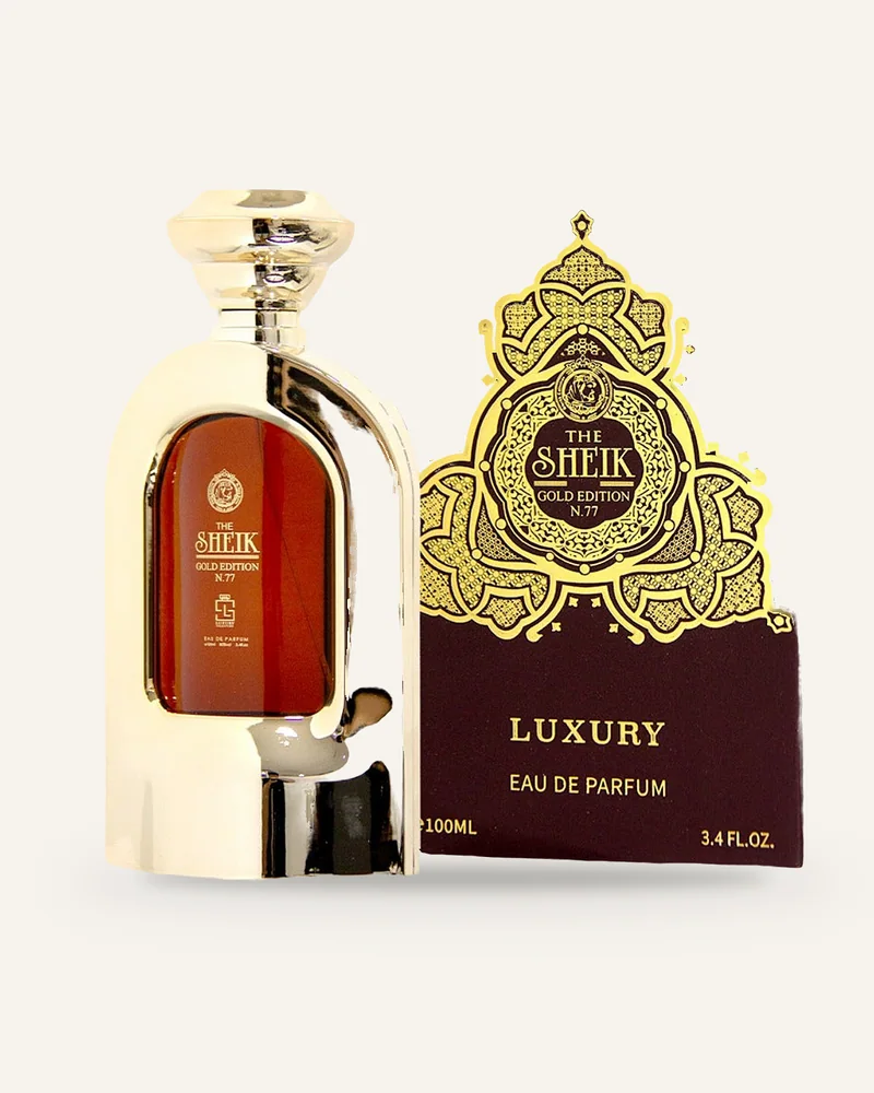 Khalis The Sheikh Gold Edition N.77 Luxury bottle