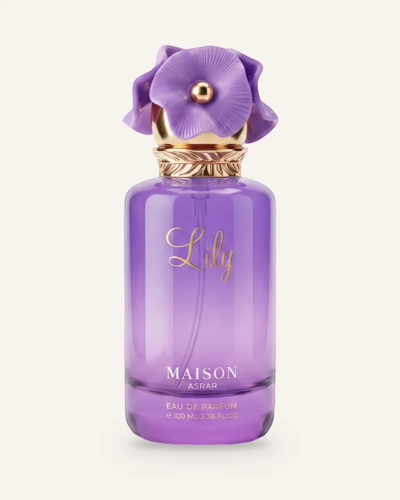 Maison Asrar Lily Eau de Parfum bottle