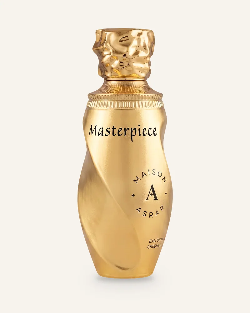 Maison Asrar Masterpiece Eau de Parfum bottle