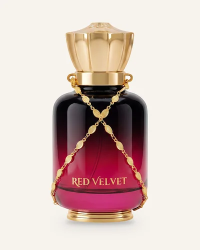 Maison Asrar Red Velvet Eau de Parfum bottle