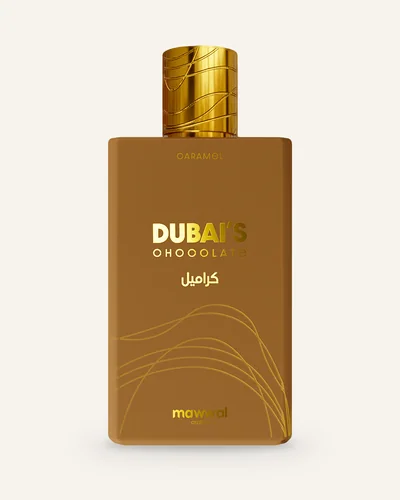 Mawwal Dubai's Chocolate Caramelo Eau de Parfum bottle