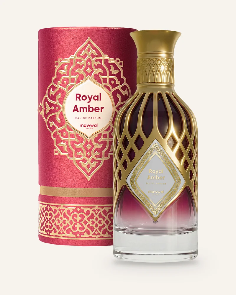 Mawwal Royal Amber Eau de Parfum bottle