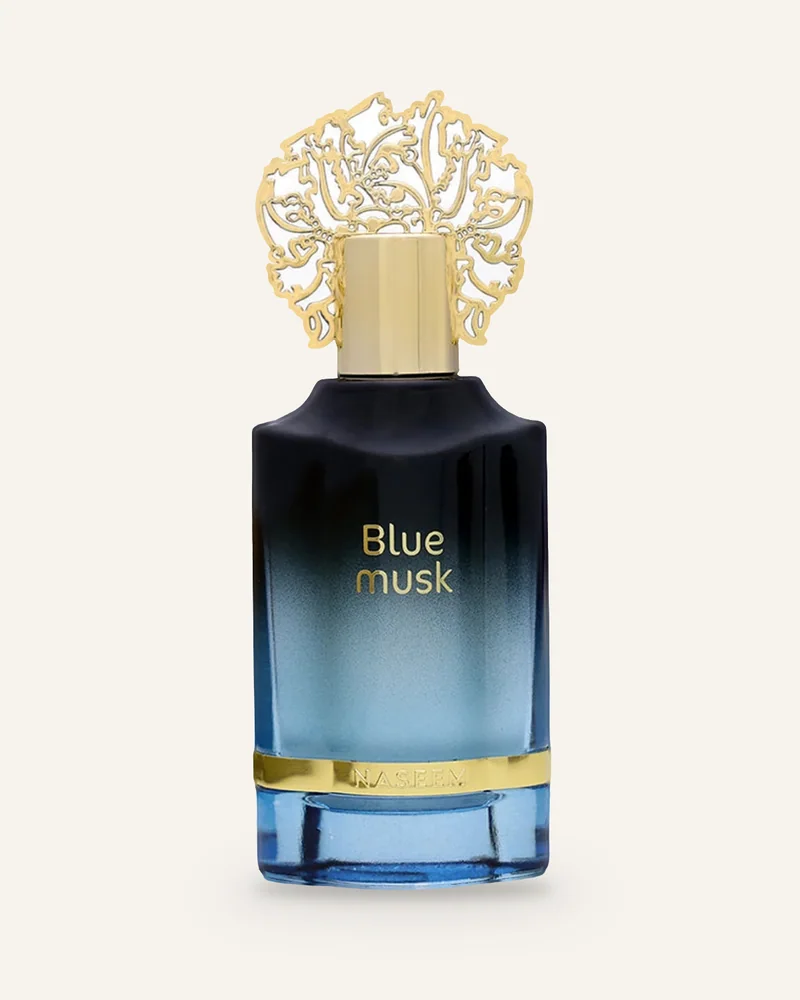 Naseem Blue Musk Aqua bottle