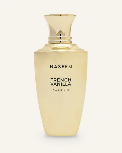 Naseem French Vanilla Aqua bottle