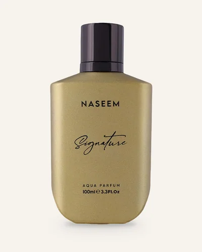 Naseem Signature Golden Aqua bottle