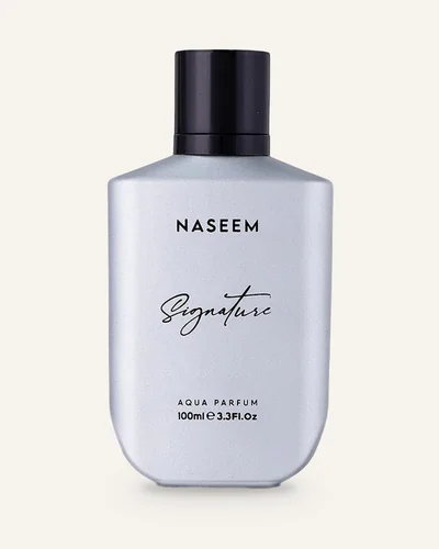 Naseem Signature Silver Aqua bottle