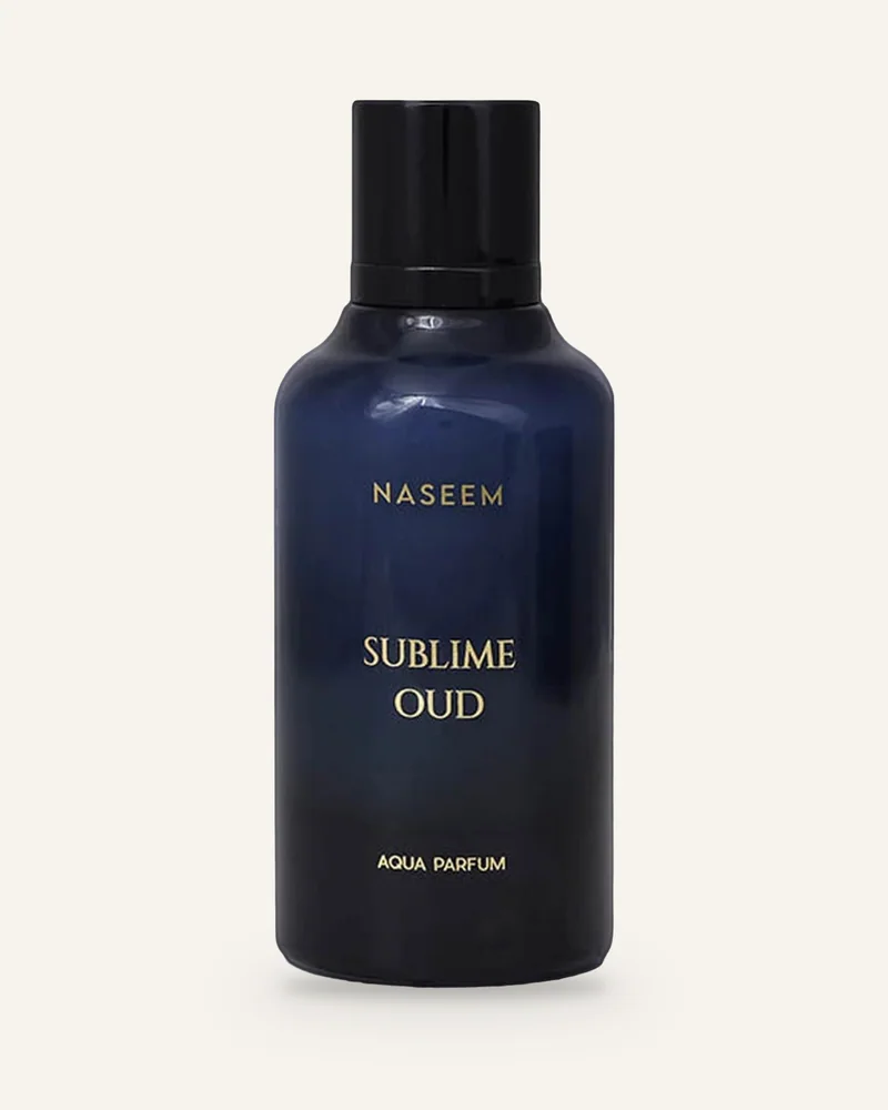 Naseem Sublime Oud Aqua bottle