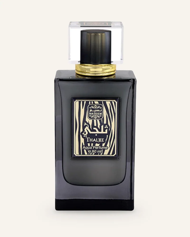 Naseem Thaljee Aqua bottle
