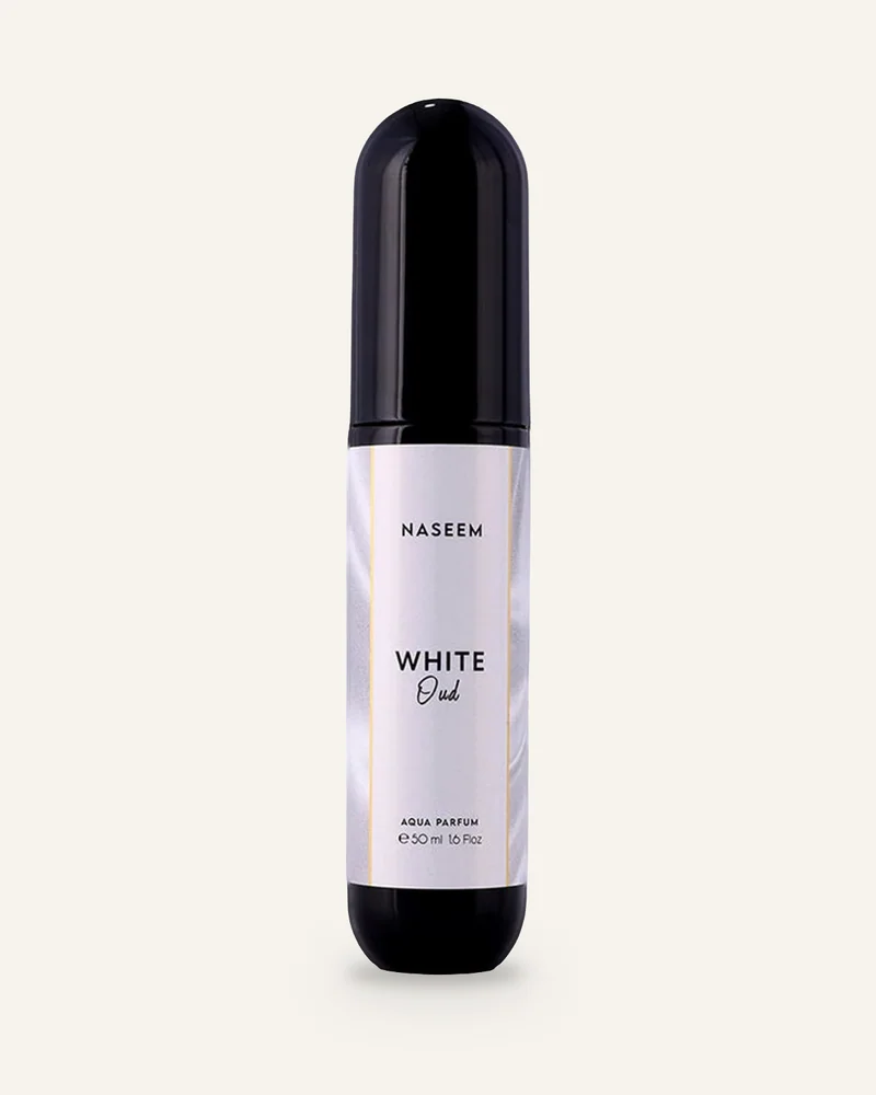 Naseem White Oud Aqua bottle