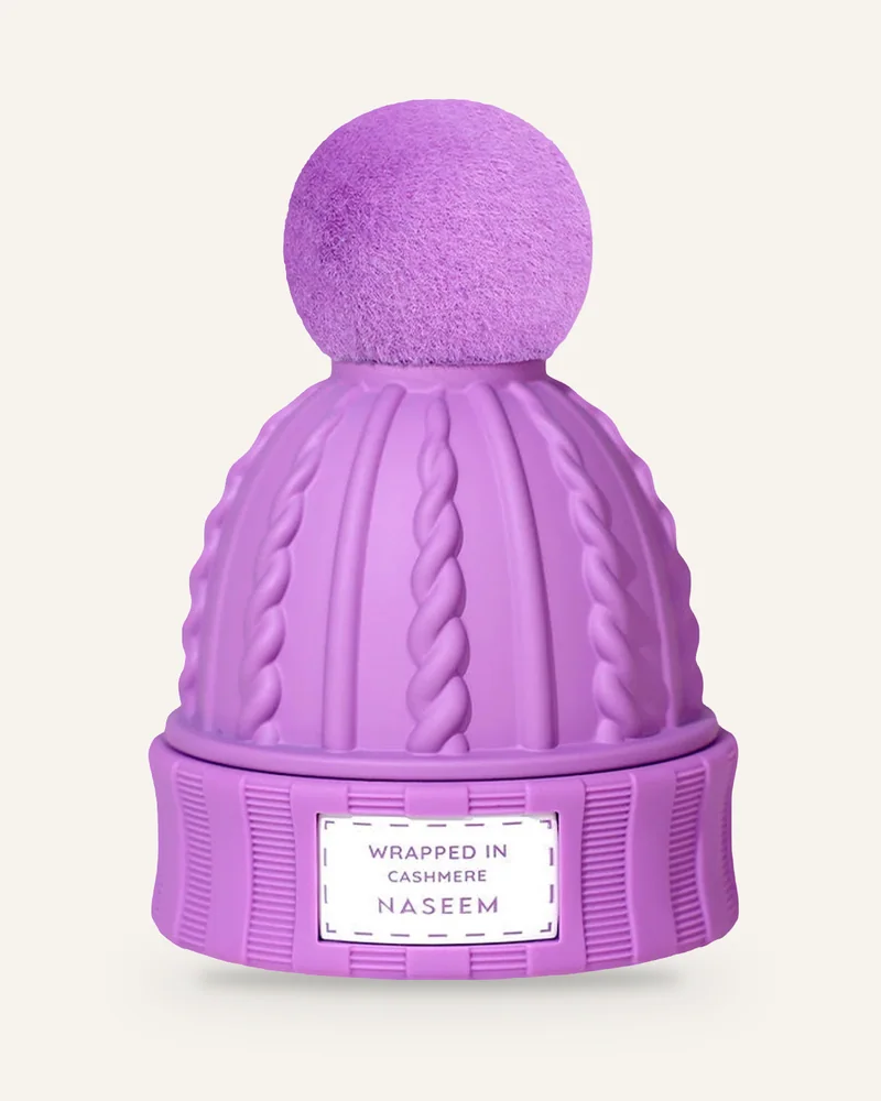 Naseem Wrapped In Cashmere Aqua bottle