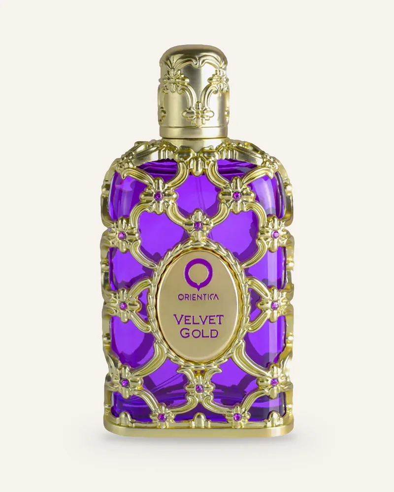 Orientica Luxury Velvet Gold Eau de Parfum bottle