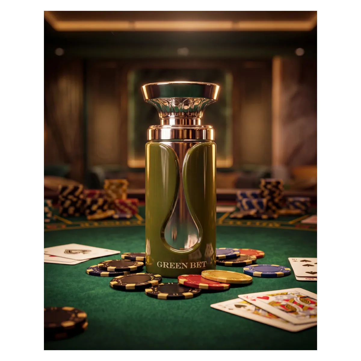 Paris Corner Green Bet bottle