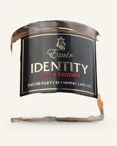Paris Corner Identity Rose Leather Extrait de Parfum bottle