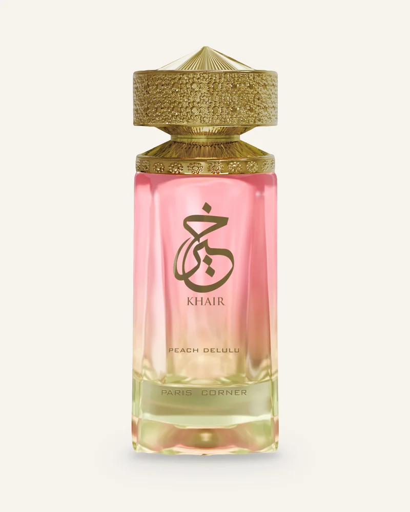 Paris Corner Khair Peach Delulu bottle
