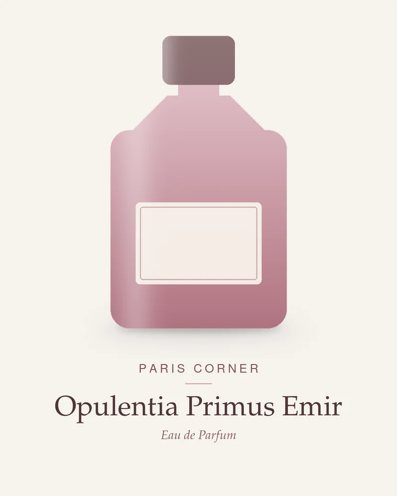 Paris Corner Opulentia Primus Emir Eau de Parfum bottle