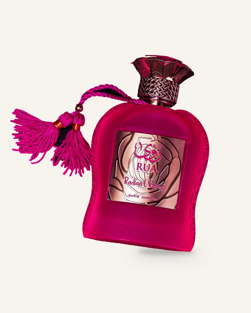 Paris Corner Rua Radiant Roses Eau de Parfum bottle