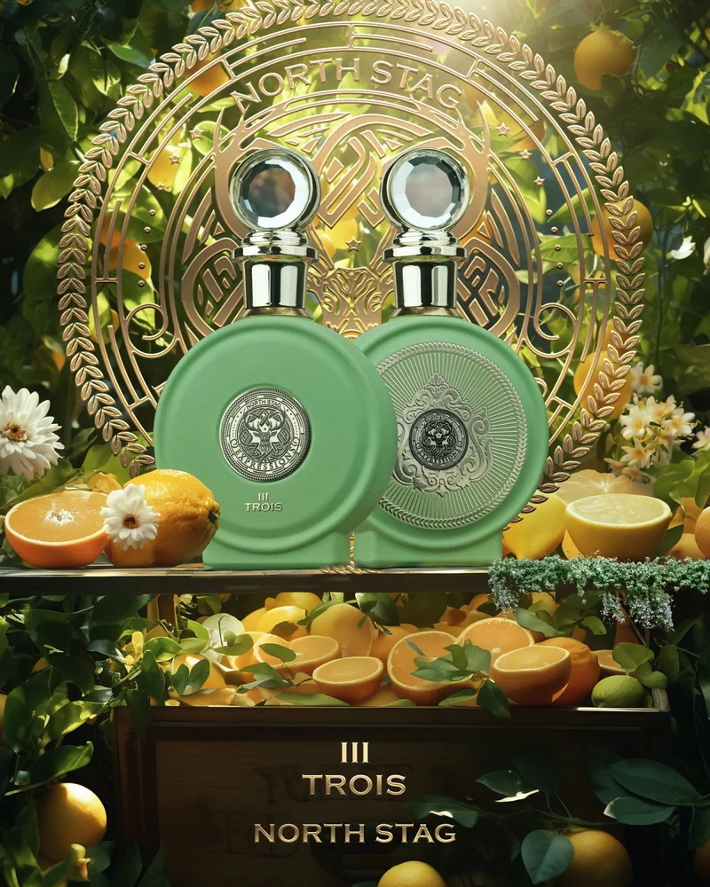 Paris Corner Trois III Expressions North Stag Extrait de Parfum bottle
