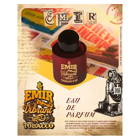 Paris Corner Vibrant Spicy Tobacco Emir
