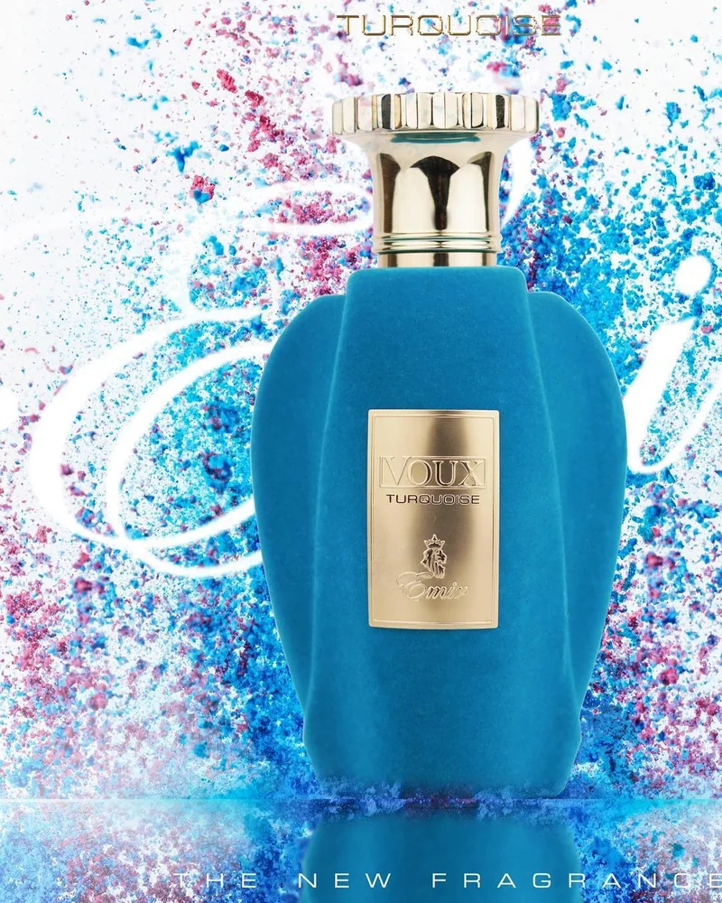 Paris Corner Voux Turquoise Emir Eau de Parfum bottle
