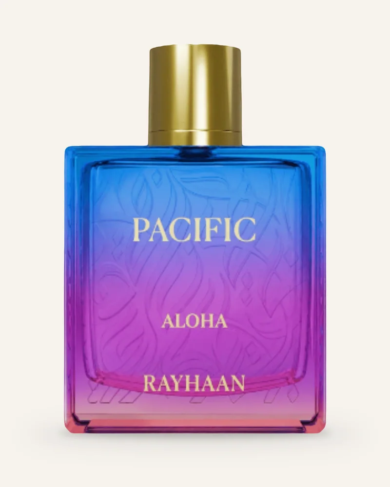 Rayhaan Pacific Aloha Eau de Parfum bottle