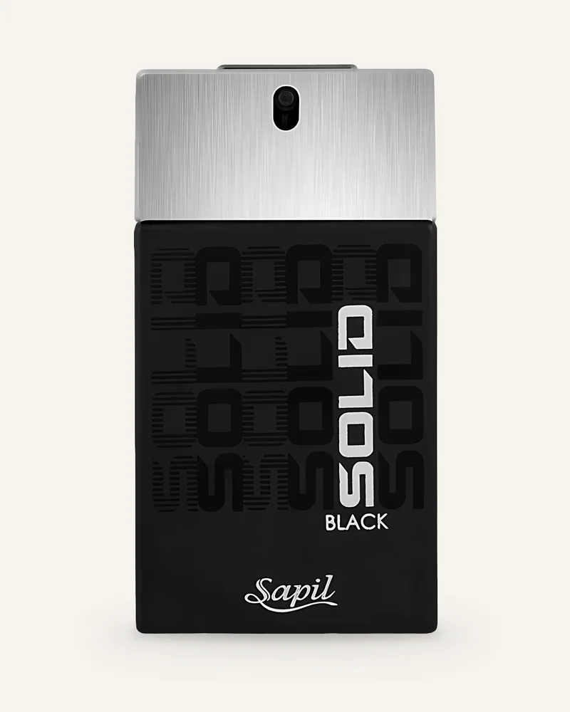 Sapil Solid Black Eau de Parfum bottle