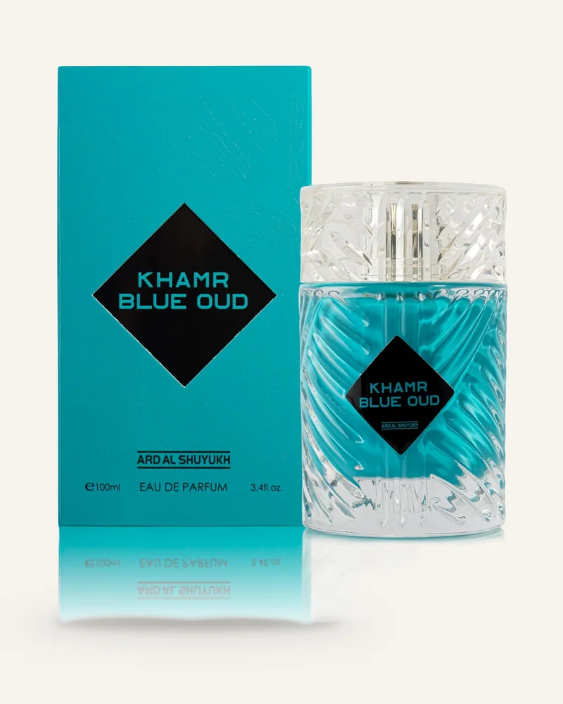 Shaikh Saeed Khamr Blue Oud Eau de Parfum bottle