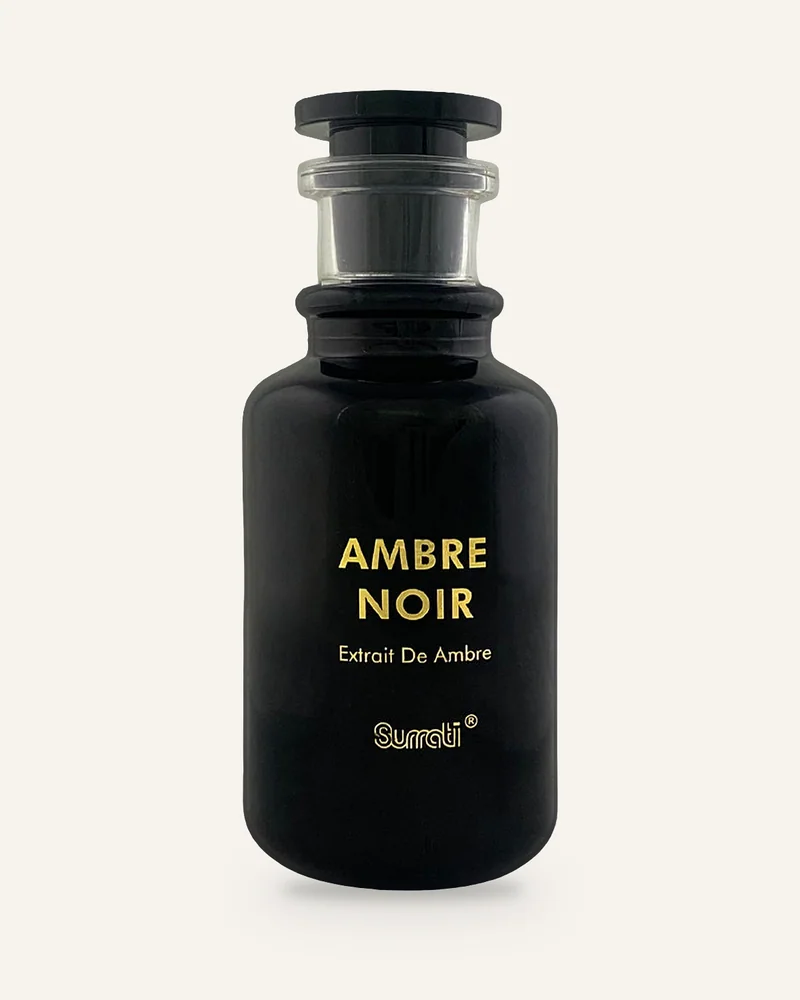 Surrati Amber Noir Eau de Parfum bottle
