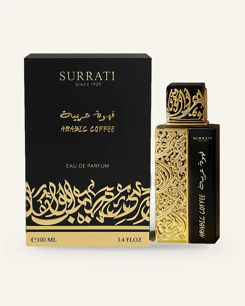 Surrati Arabic Coffee Eau de Parfum bottle