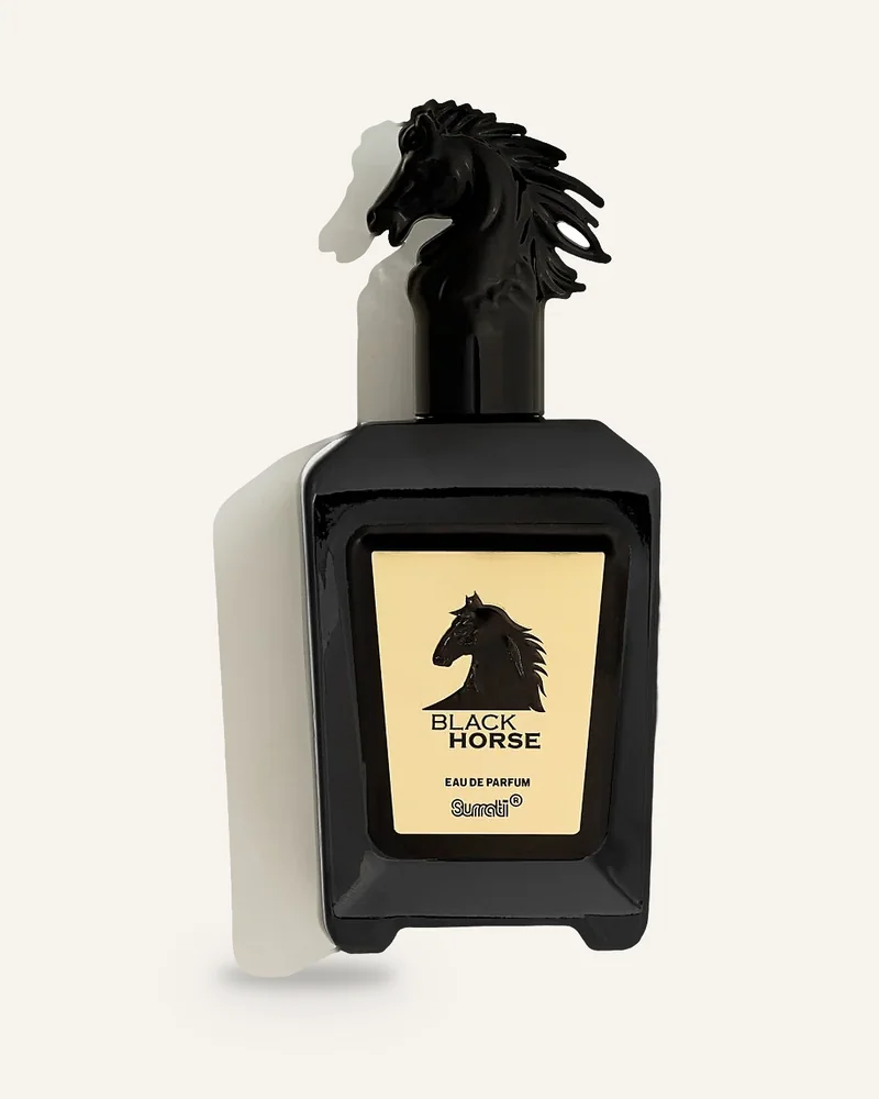 Surrati Black Horse Eau de Parfum bottle