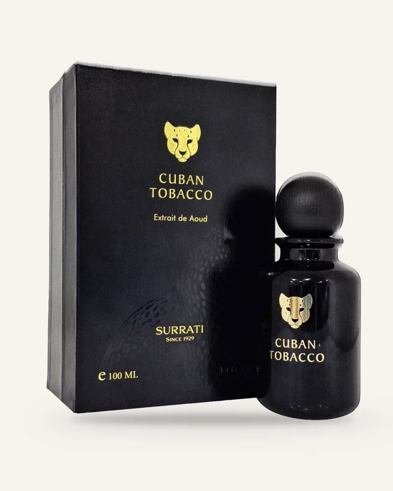 Surrati Cuban Tobacco Eau de Parfum bottle