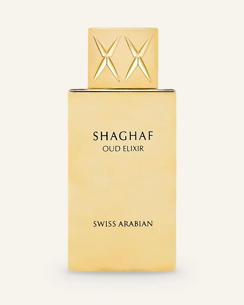 Swiss Arabian Shaghaf Oud Elixir bottle