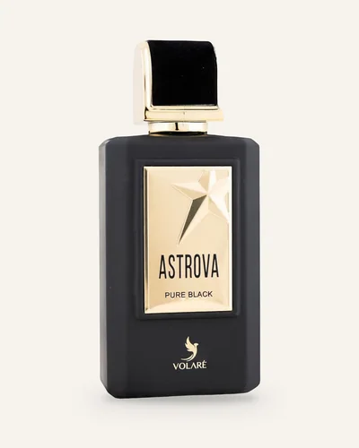 Volare Astrova Pure Black Eau de Parfum bottle