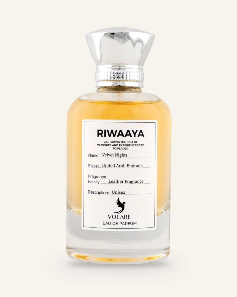 Volare Riwaaya Velvet Nights Eau de Parfum bottle