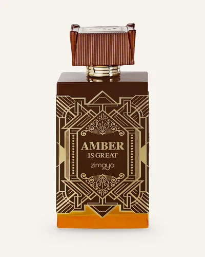 Zimaya Amber Is Great Eau de Parfum bottle