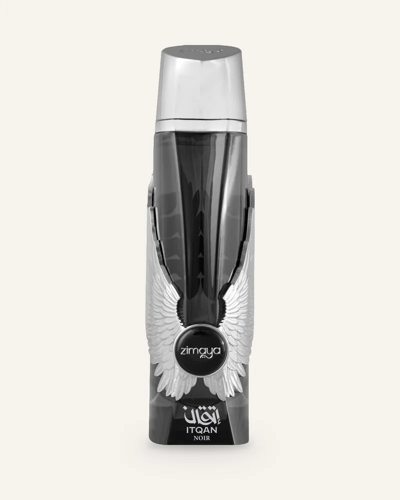 Zimaya Itqan Noir Eau de Parfum bottle