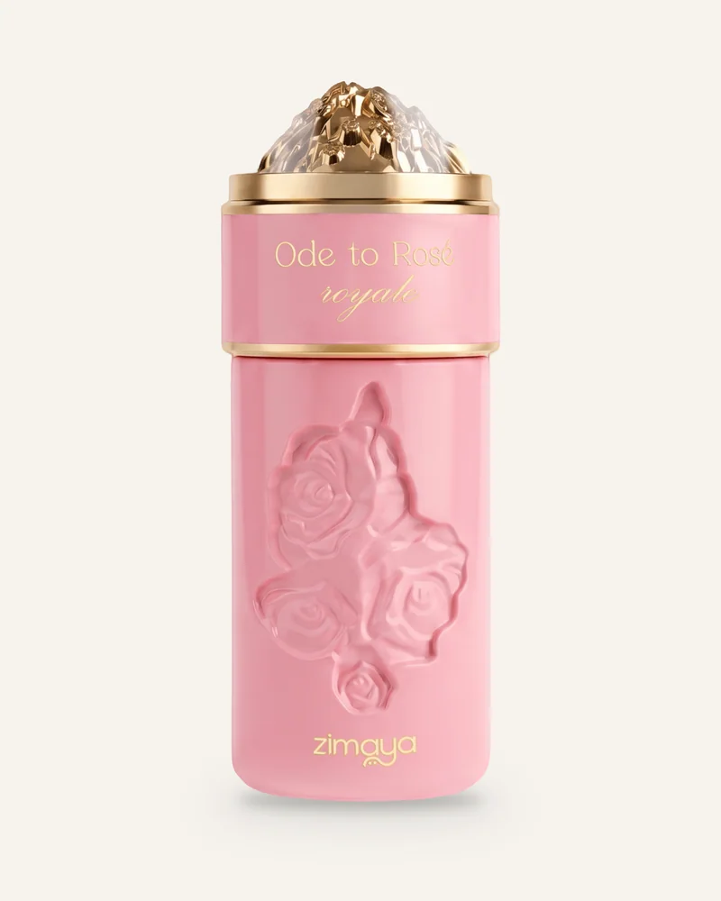 Zimaya Ode to Rose Royale Eau de Parfum bottle